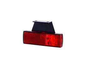 LD 458P Габаритно-контурный фонарь HOR 41 3 LED с отражателем с кронштейном красный правый 2функции: позиционный зад/светоотражатель 5458 LD 458P Габаритно-контурный фонарь HOR 41 3 LED с отражателем с кронштейном красный правый 2функции: позиционный зад/светоотражатель 5458